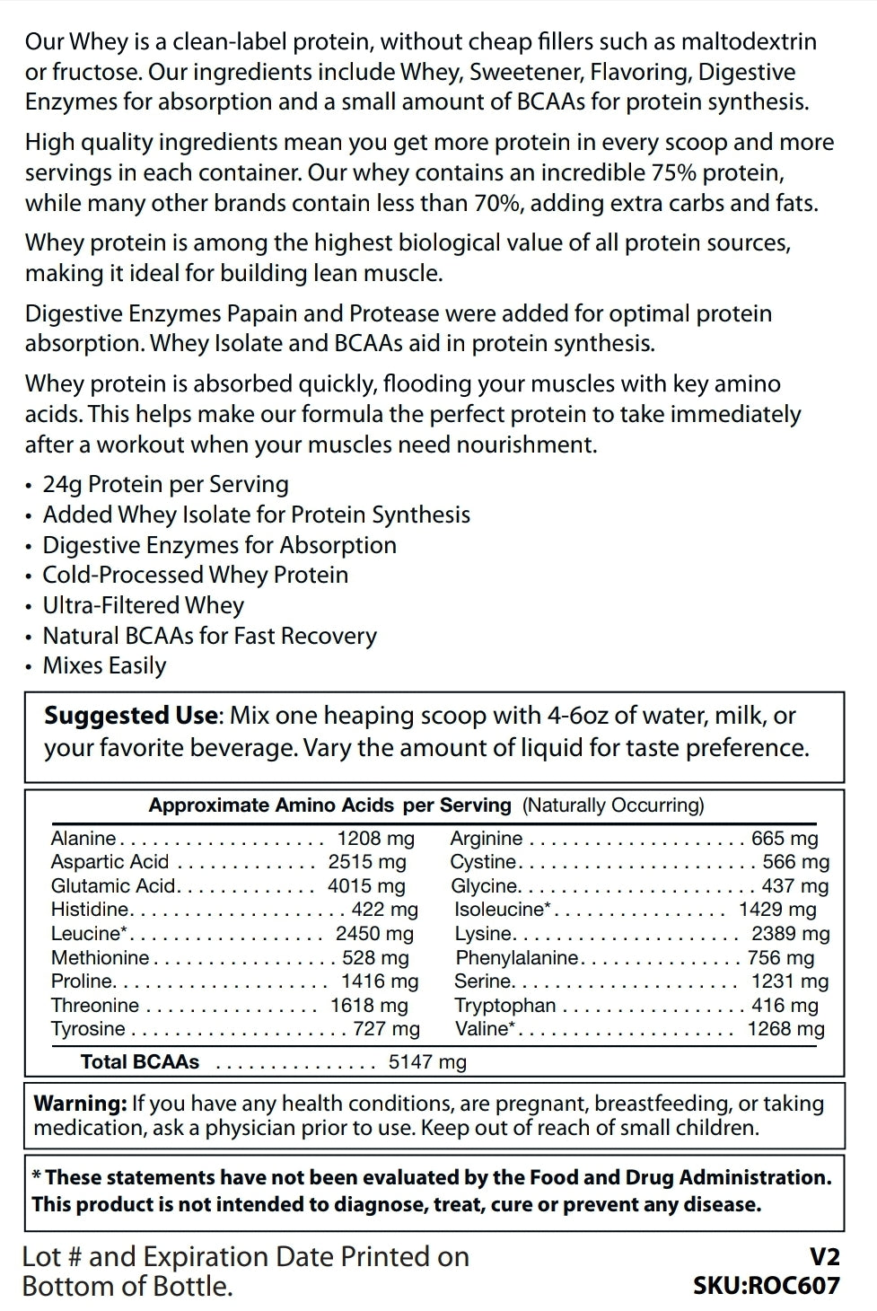 Just Your Whey Chocolate Milkshake